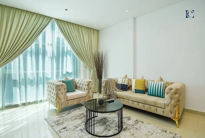 Дубай: KTH - Modern 1BR apartment Dubai Marina