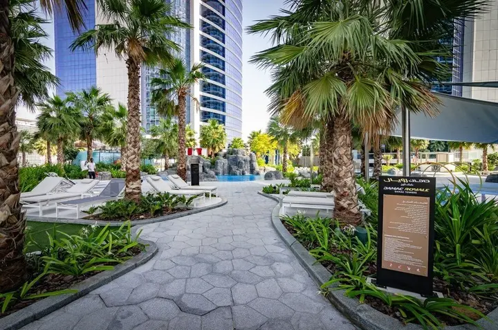 Дубай: Al Ashrafia Skyline Apts Panoramic view