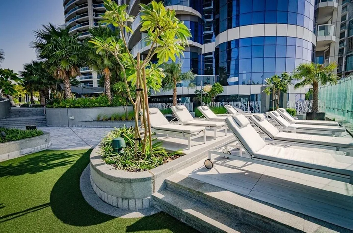 Дубай: Al Ashrafia Skyline Apts Panoramic view