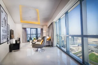 Дубай: Al Ashrafia Skyline Apts Panoramic view