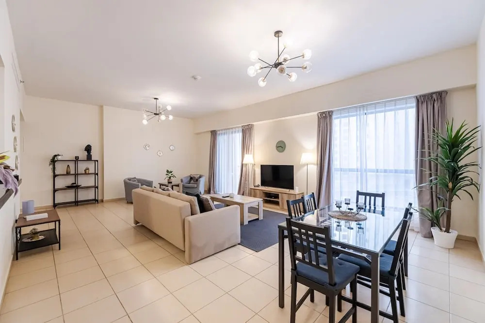 Дубай: 3 Minute Walk to Beach 1 Bed Rimal 3 JBR