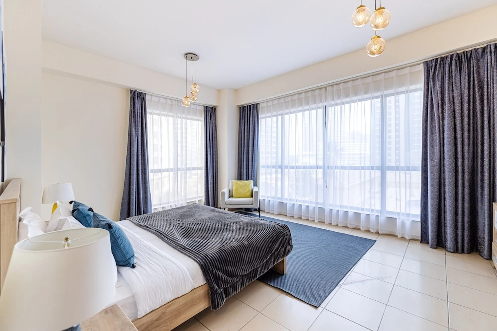 Дубай: 3 Minute Walk to Beach 1 Bed Rimal 3 JBR