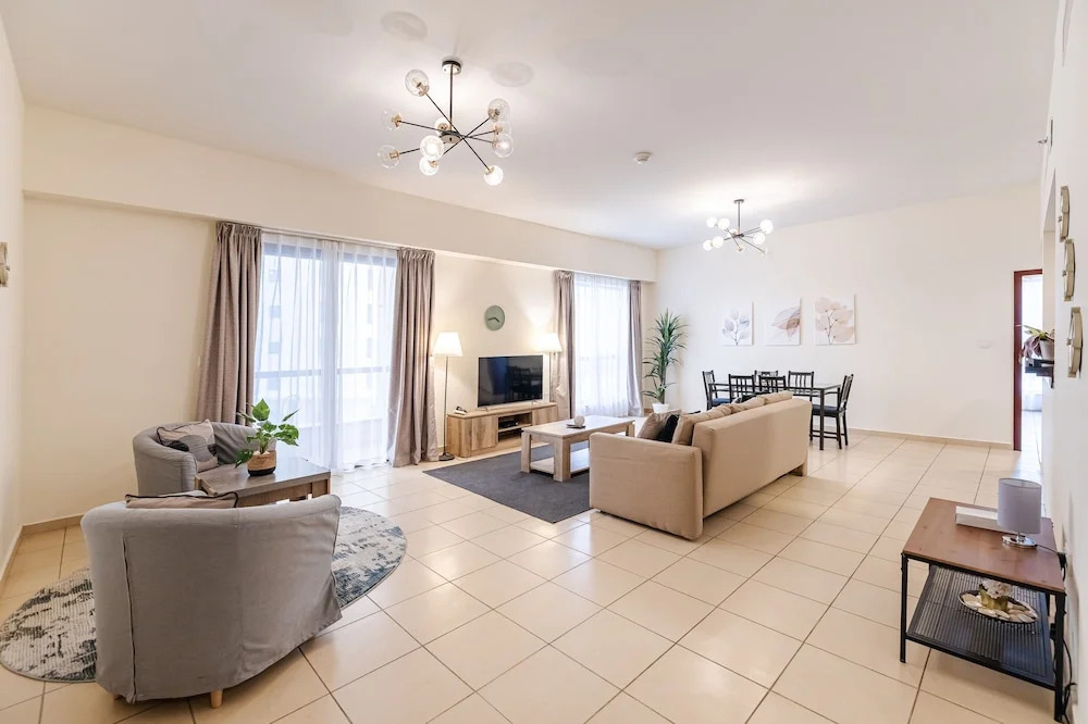 Дубай: 3 Minute Walk to Beach 1 Bed Rimal 3 JBR