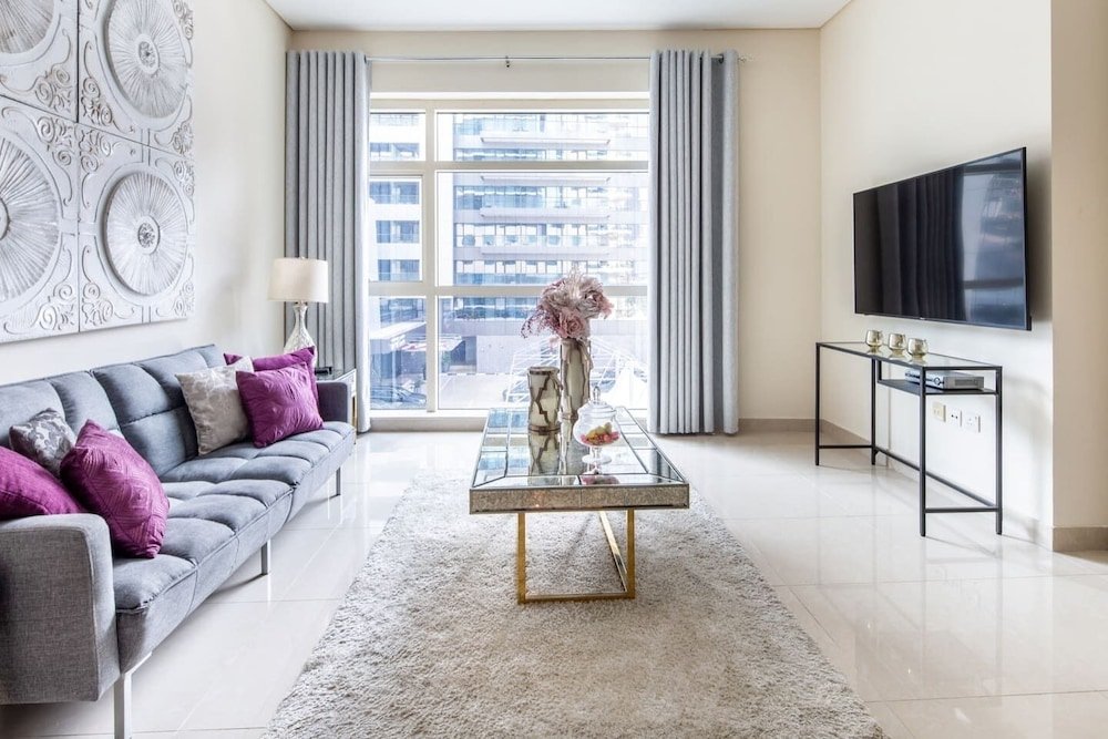 Дубай: Modern Design 1BR In Dubai Marina