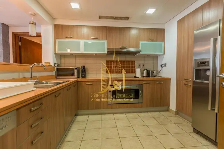 Дубай: Ahlan Holiday Homes - Sea View & Atlantis View 03 BR- Marina Residence 1