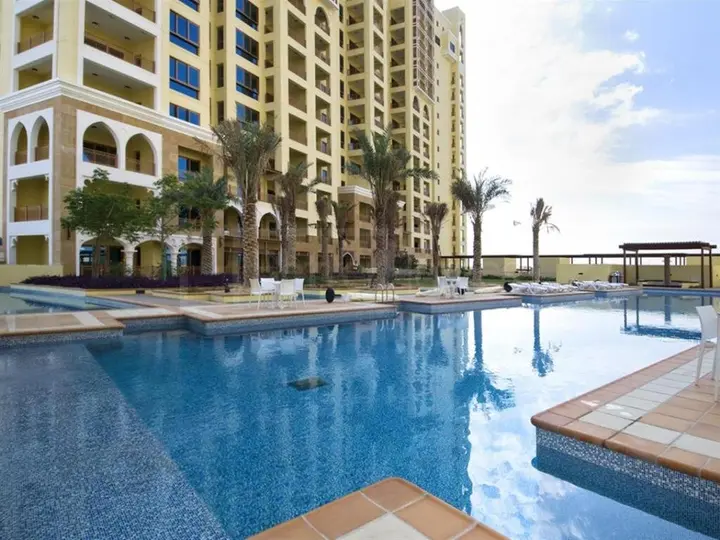 Дубай: Ahlan Holiday Homes - Sea View & Atlantis View 03 BR- Marina Residence 1