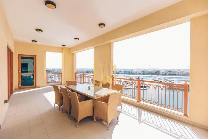 Дубай: Ahlan Holiday Homes - Sea View & Atlantis View 03 BR- Marina Residence 1