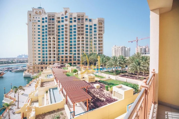 Дубай: Ahlan Holiday Homes - Sea View & Atlantis View 03 BR- Marina Residence 1
