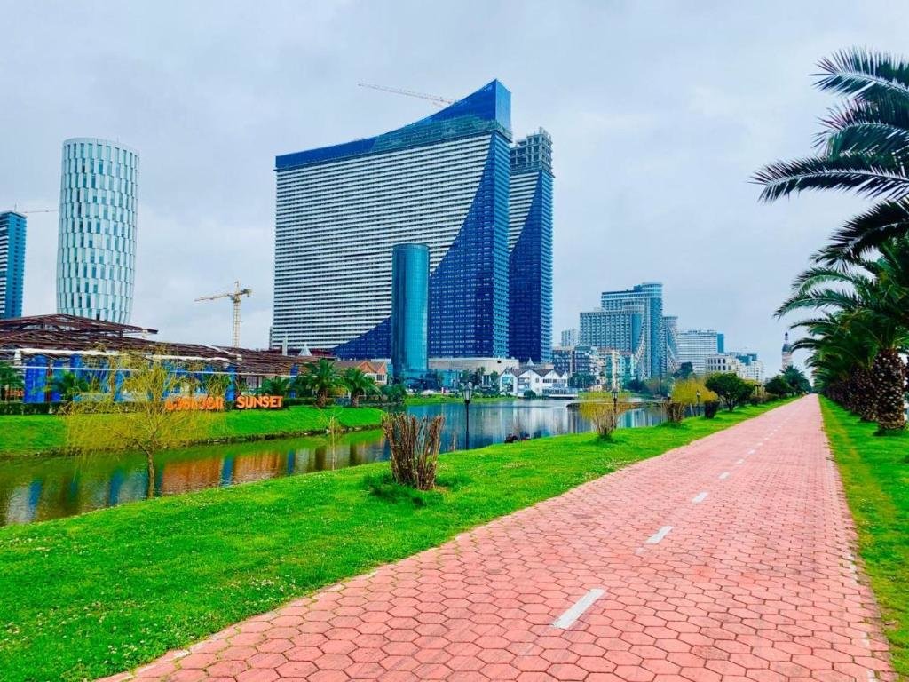 Батуми: Апартаменты Orbi City с 2 спальнями и великолепным видом на море