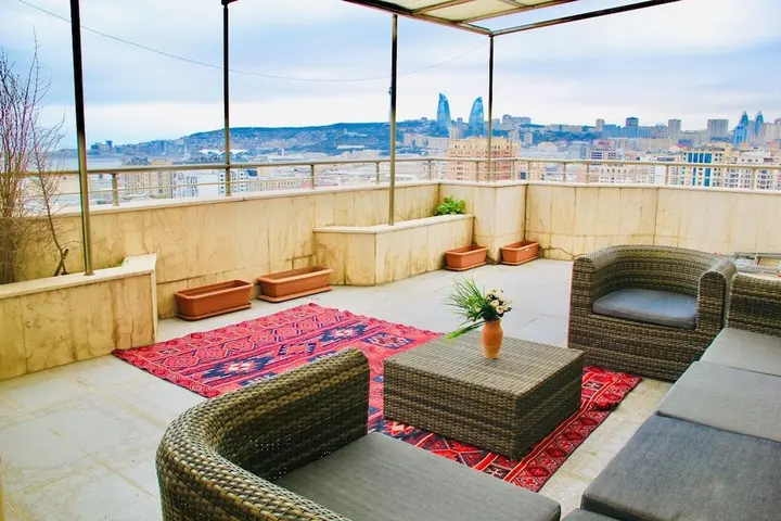 Баку: Best View Apartment With Terrace