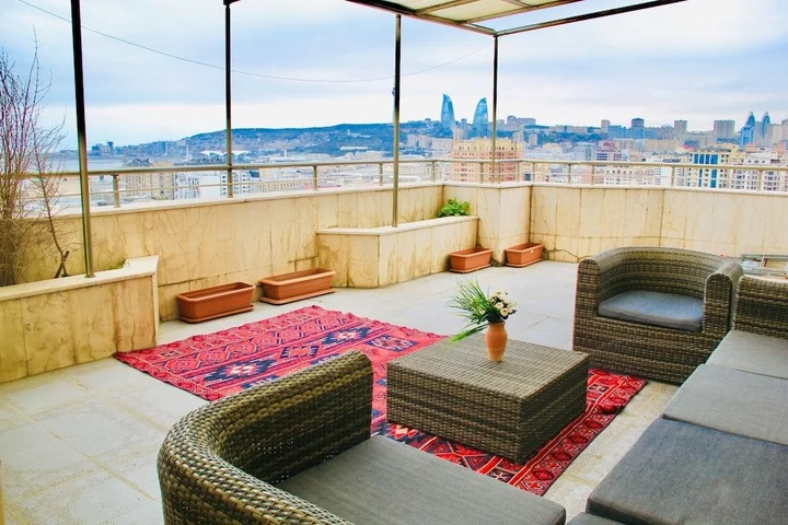 Баку: Best View Apartment With Terrace
