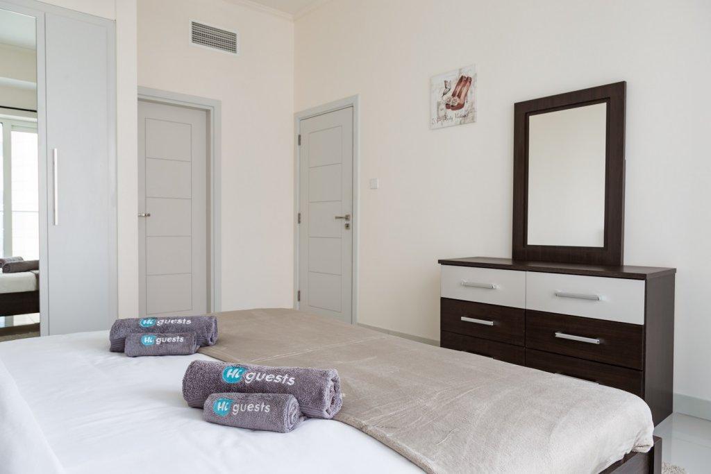 Дубай: Dubai Marina beautiful apartment with water view