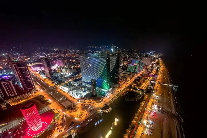 Батуми: Апартаменты Orbi City Batumi с видом на море