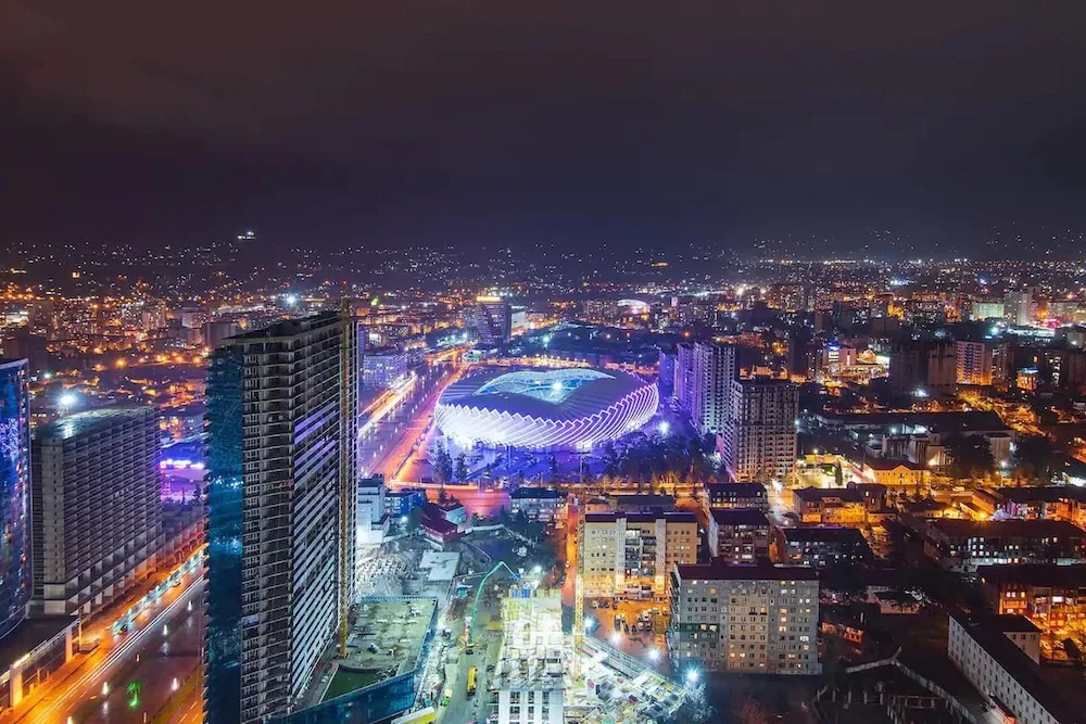 Батуми: Апартаменты Orbi City Batumi с видом на море