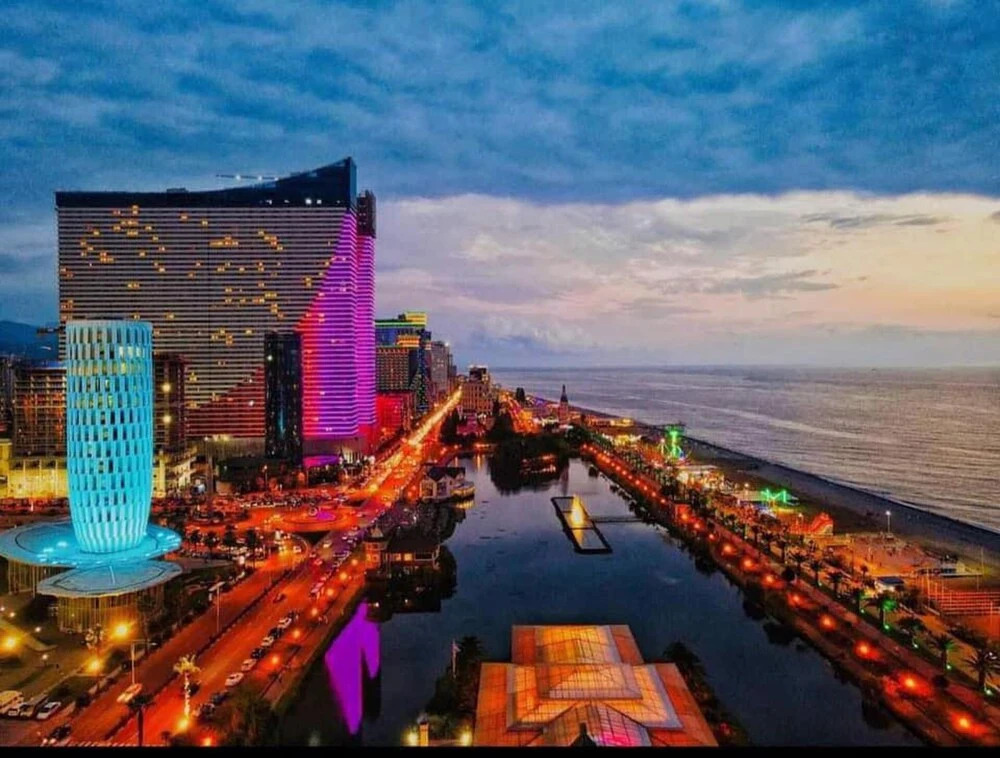 Батуми: Апартаменты Orbi City Batumi с видом на море