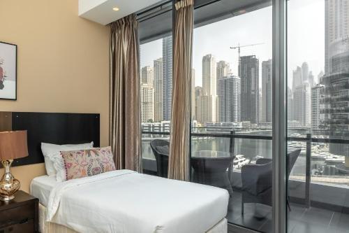 Дубай: Luton Vacation Homes - Silverene Tower Dubai Marina