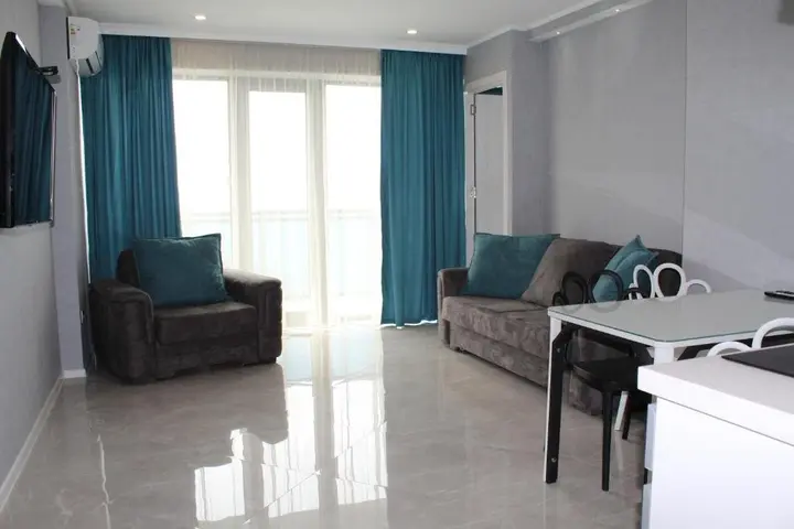 Батуми: Black Sea View Apartment In Batumi Beach Tower