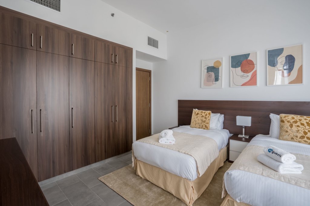Дубай: Apt. w/incredible view floor 22 in JAM Marina
