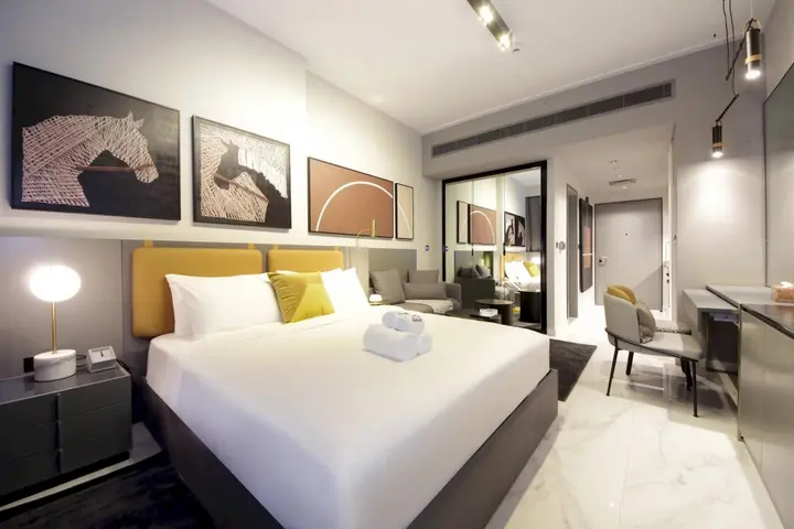Дубай: Luxury Studio Apartment near to Dubai Mall - MAG 318