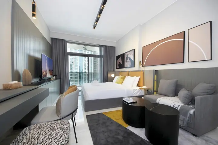Дубай: Luxury Studio Apartment near to Dubai Mall - MAG 318