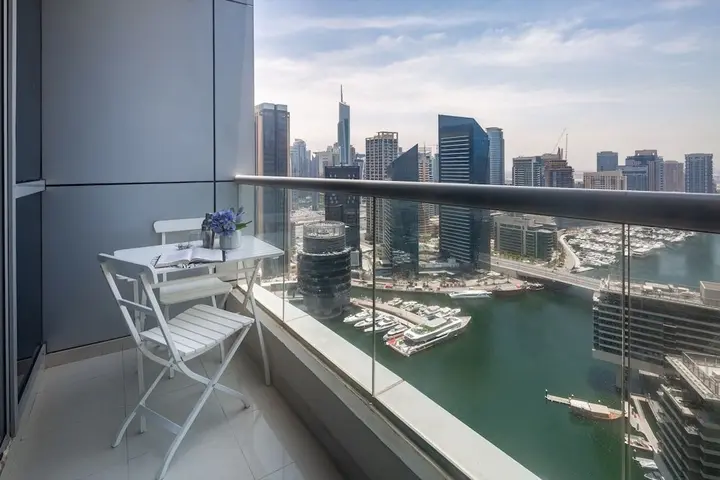 Дубай: Panoramic 1BR Apartment In Dubai Marina