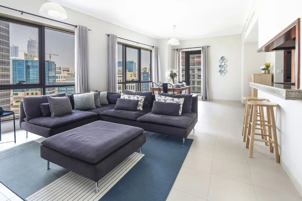 Дубай: Light + Beautiful 1BR in Amazing Downtown Dubai!