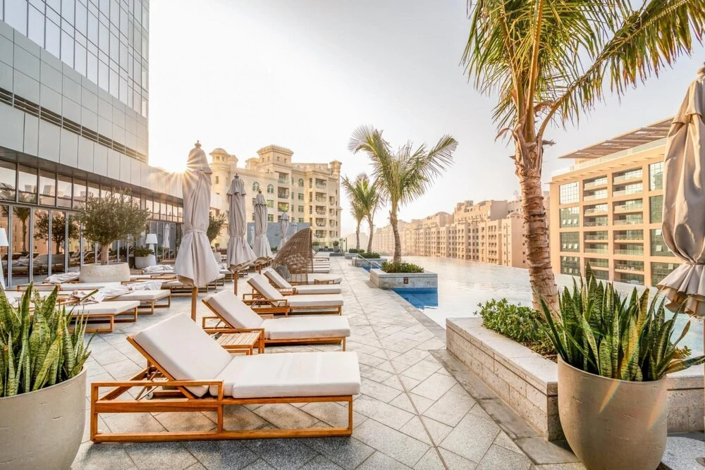 Дубай: Luxe Studio With a Fantastic Sea View
