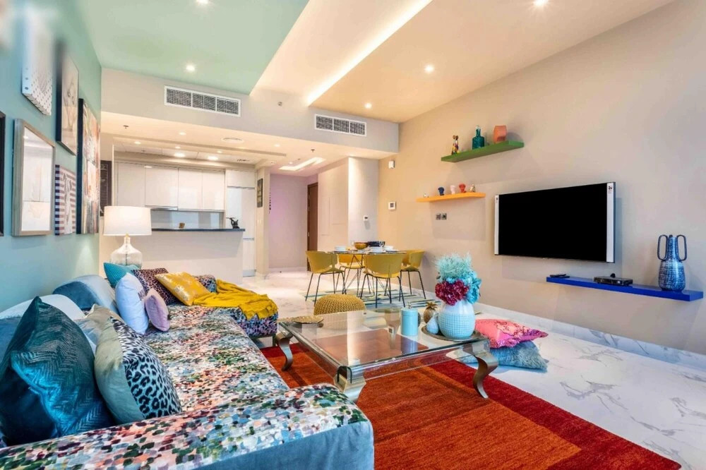 Дубай: Lux 2B Apt Dubai Canal Water View