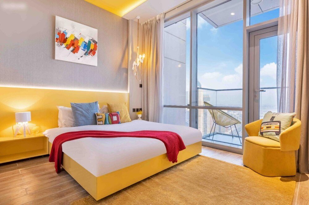 Дубай: Lux 2B Apt Dubai Canal Water View