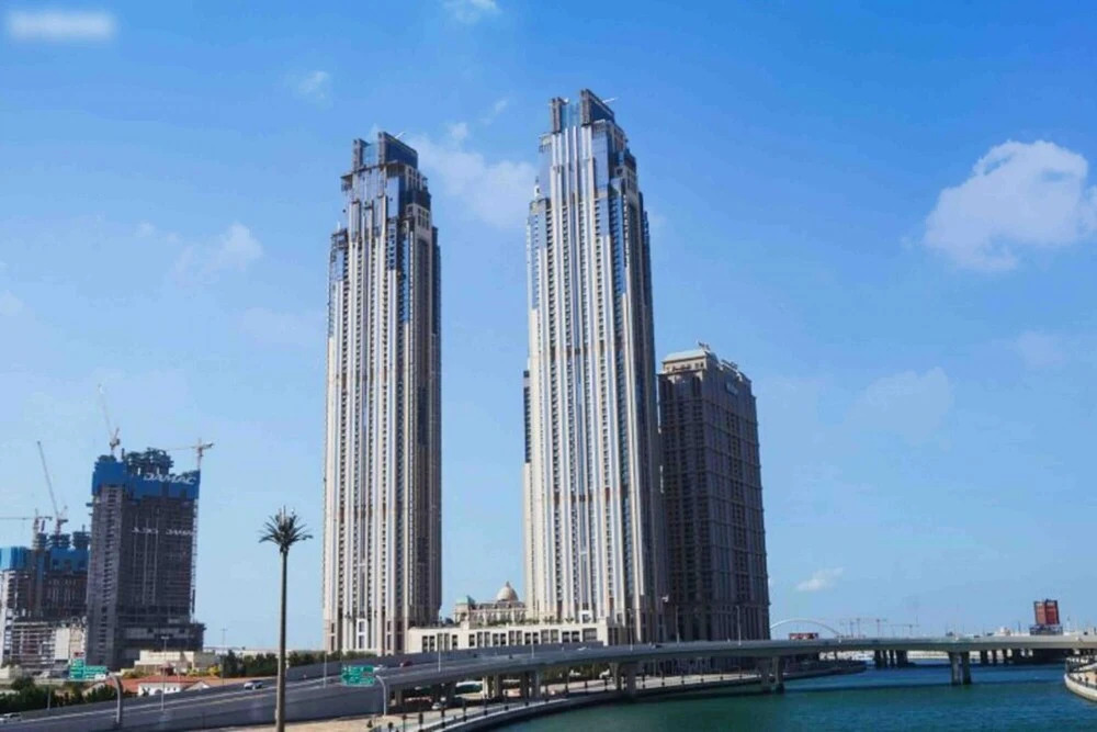 Дубай: Lux 2B Apt Dubai Canal Water View