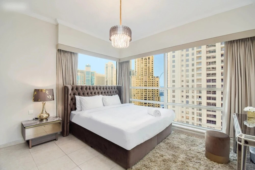 Дубай: 2B Apt With Waterfront View JBR