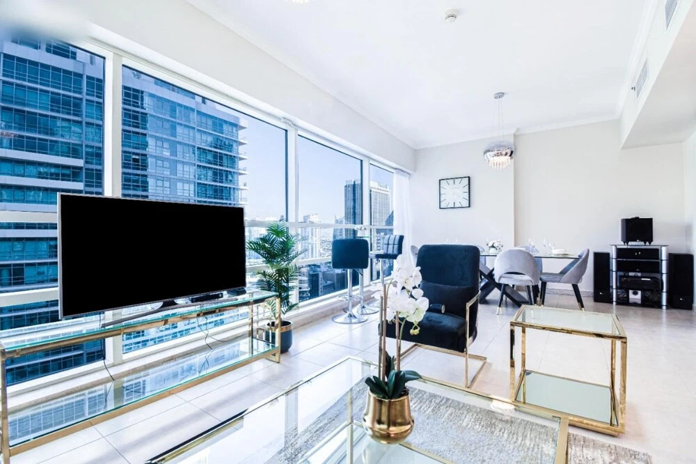 Дубай: 2B Apt With Waterfront View JBR