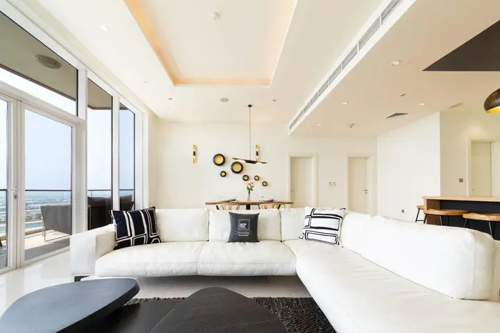 Дубай: Big Bright Luxury Apt w Atlantis Sea Views on Palm Jumeirah