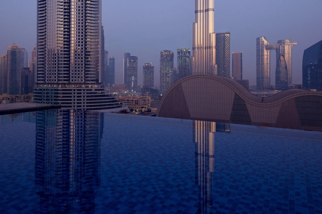Дубай: Address fountain views apartments