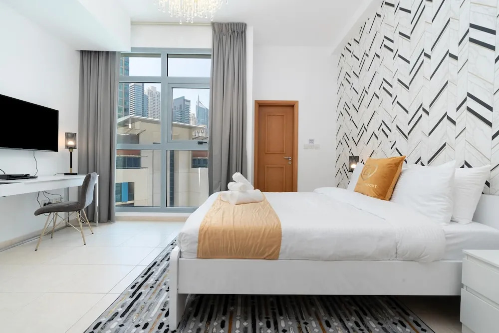Дубай: GLOBALSTAY. Marina Residences. Pool, Gym