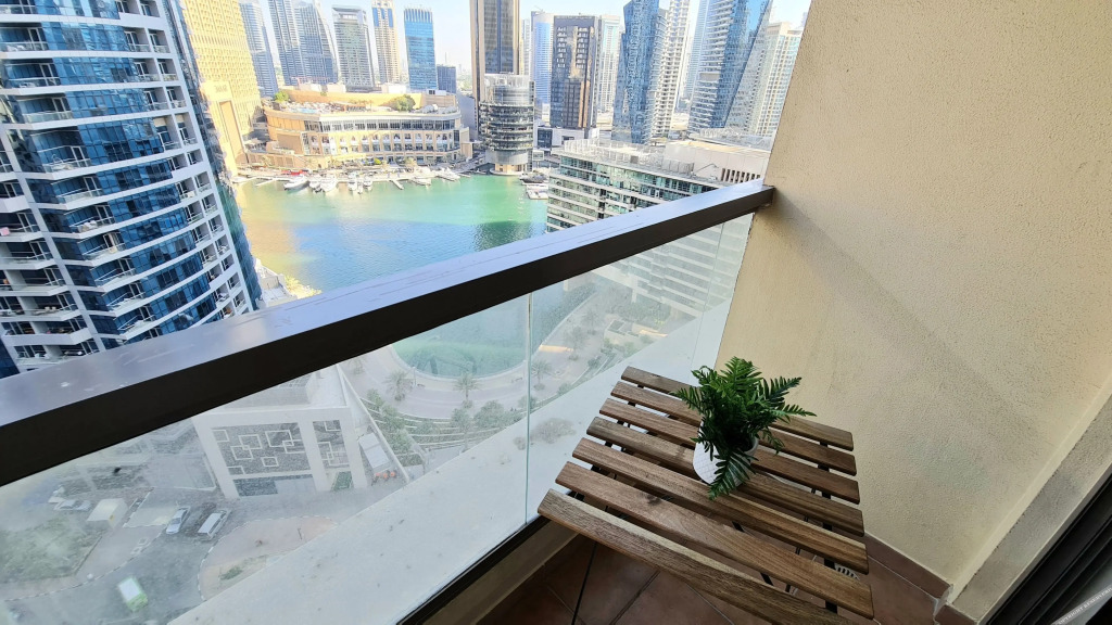Дубай: Marco Polo - Stunning Marina Views | High Floor | Close to Tram