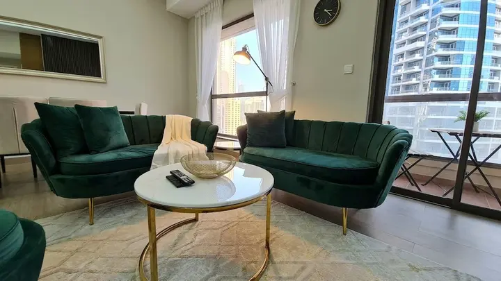 Дубай: Marco Polo - Stunning Marina Views | High Floor | Close to Tram