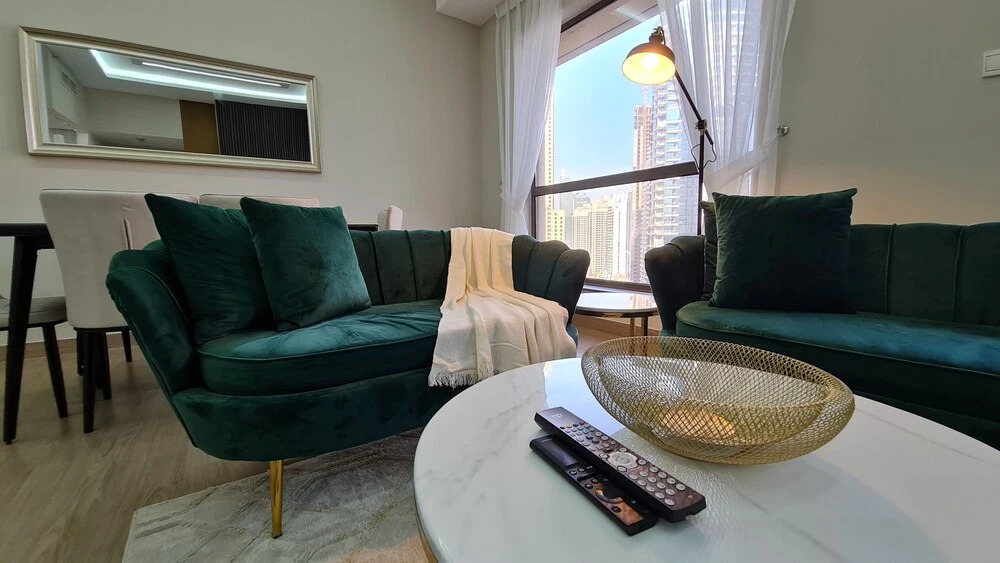 Дубай: Marco Polo - Stunning Marina Views | High Floor | Close to Tram