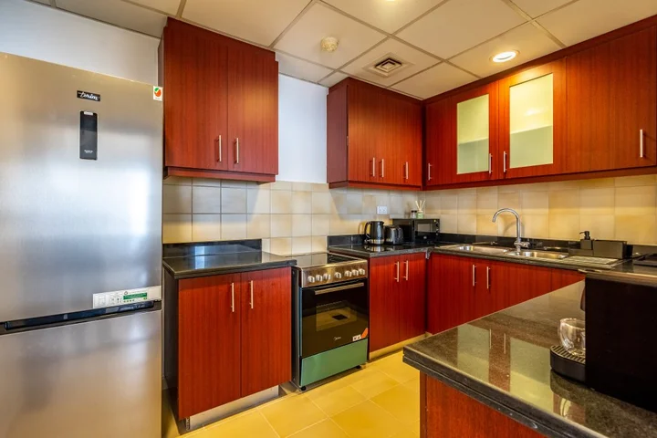 Дубай: Apartments Spacious 2BR Dubai Eye Sea View JBR