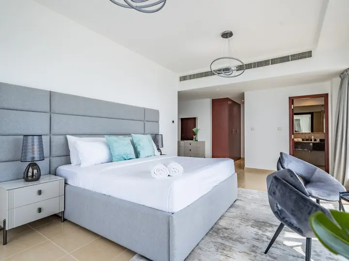 Дубай: Apartments Spacious 2BR Dubai Eye Sea View JBR