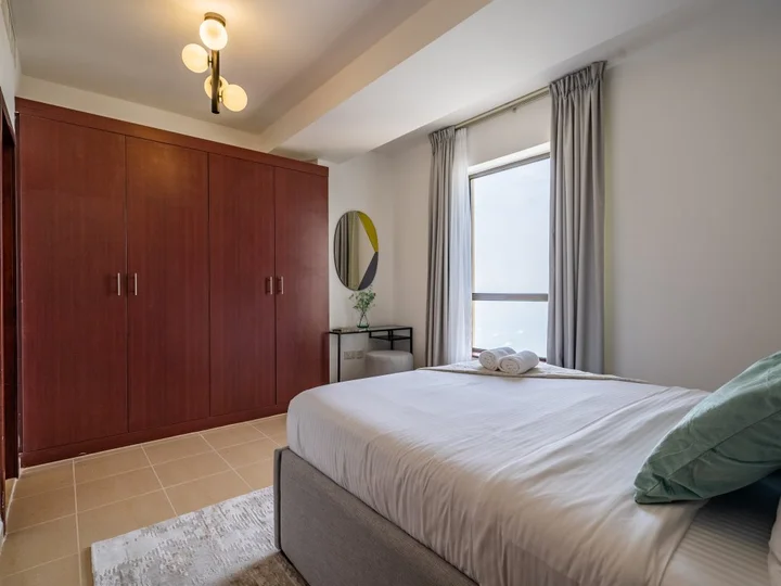 Дубай: Apartments Spacious 2BR Dubai Eye Sea View JBR