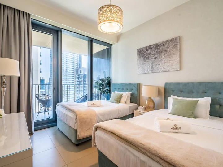 Дубай: Apartments Amazing 2BR in Boulevard Heights Downtown Dubai