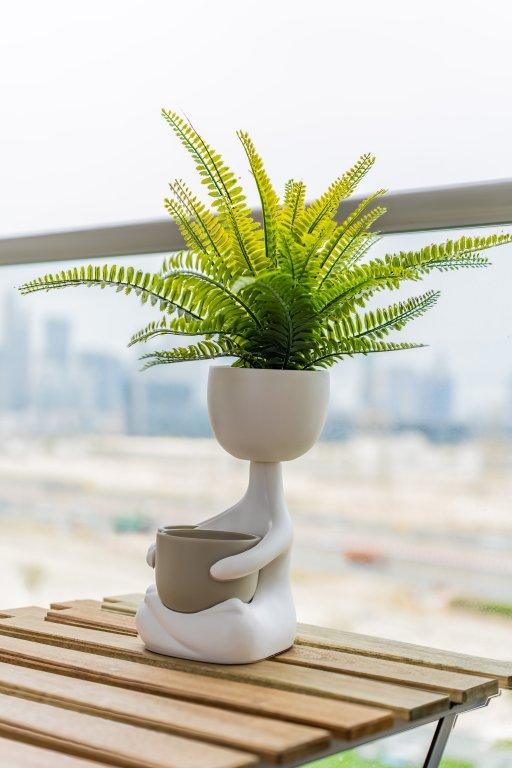 Дубай: Apartments Cozy 1 BR Burj Khalifa Glimpse Sobha Hartland