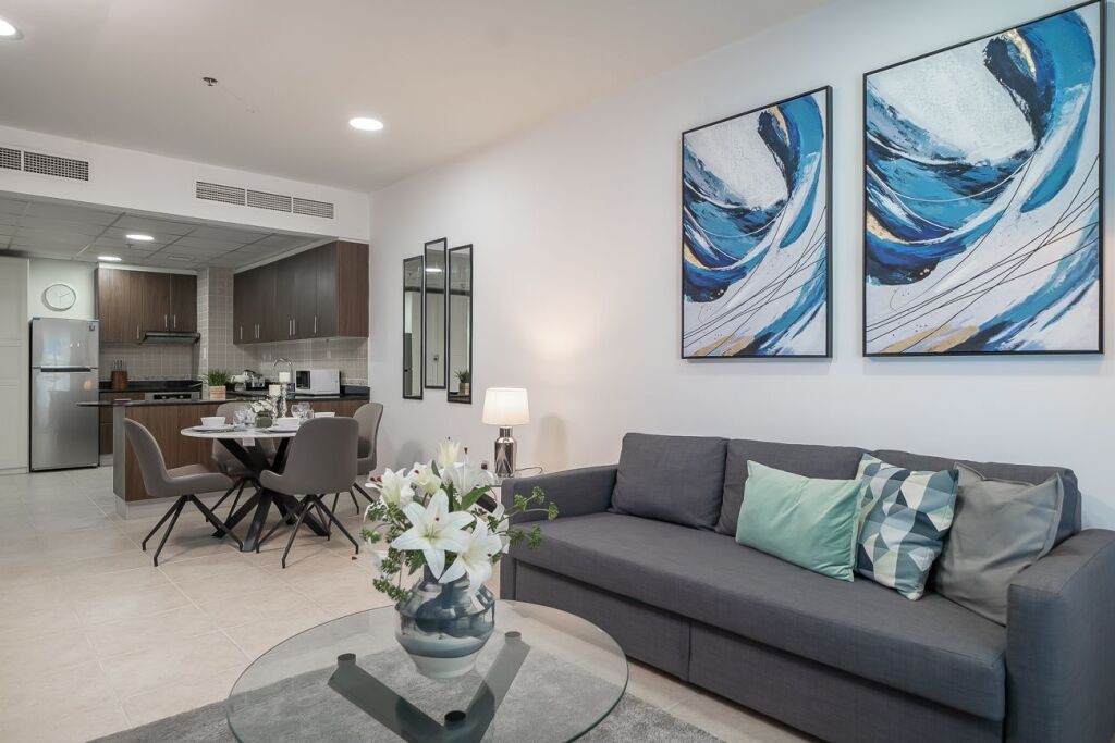 Дубай: Gorgeous apartment in Elite Residence