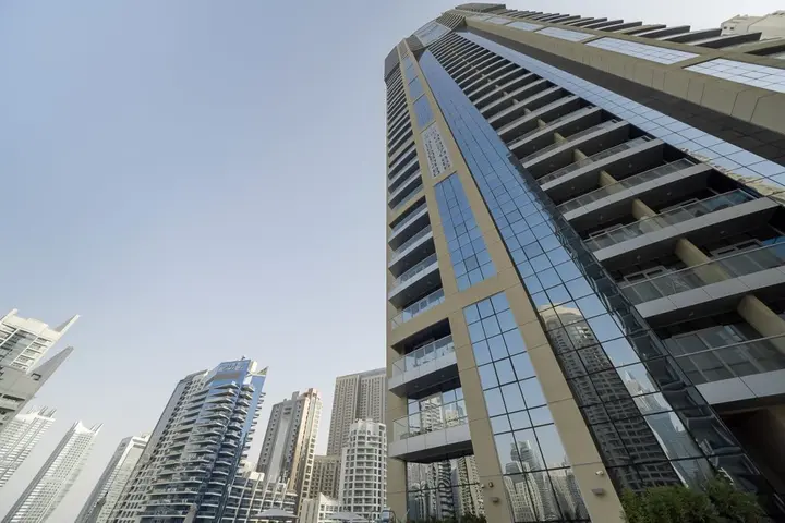 Дубай: Incredible views to the marina in JAM Marina