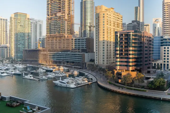 Дубай: Gorgeous apartment with Marina view