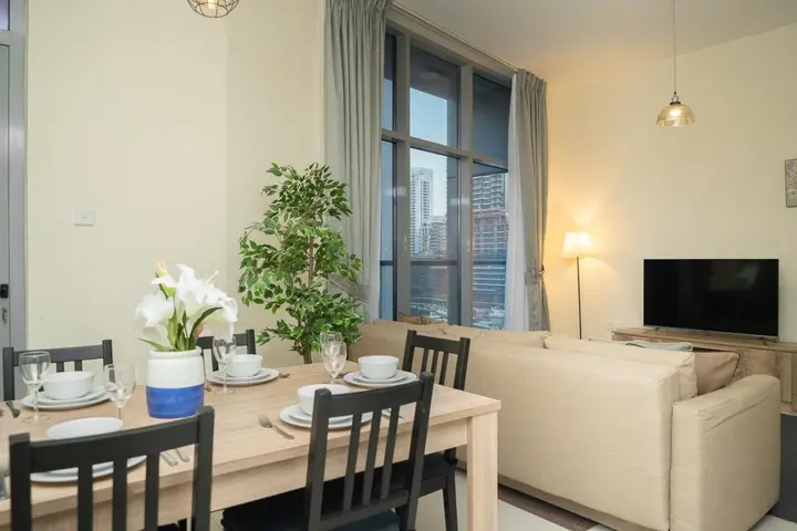 Дубай: Gorgeous apartment with Marina view