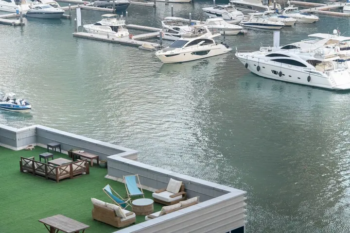 Дубай: Gorgeous apartment with Marina view
