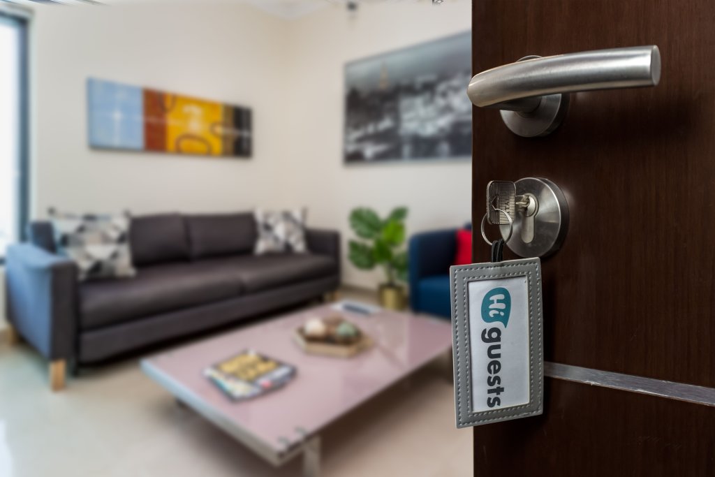 Дубай: Modern and bright 1 BR apartment amazing views