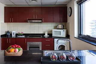 Дубай: Modern and bright 1 BR apartment amazing views